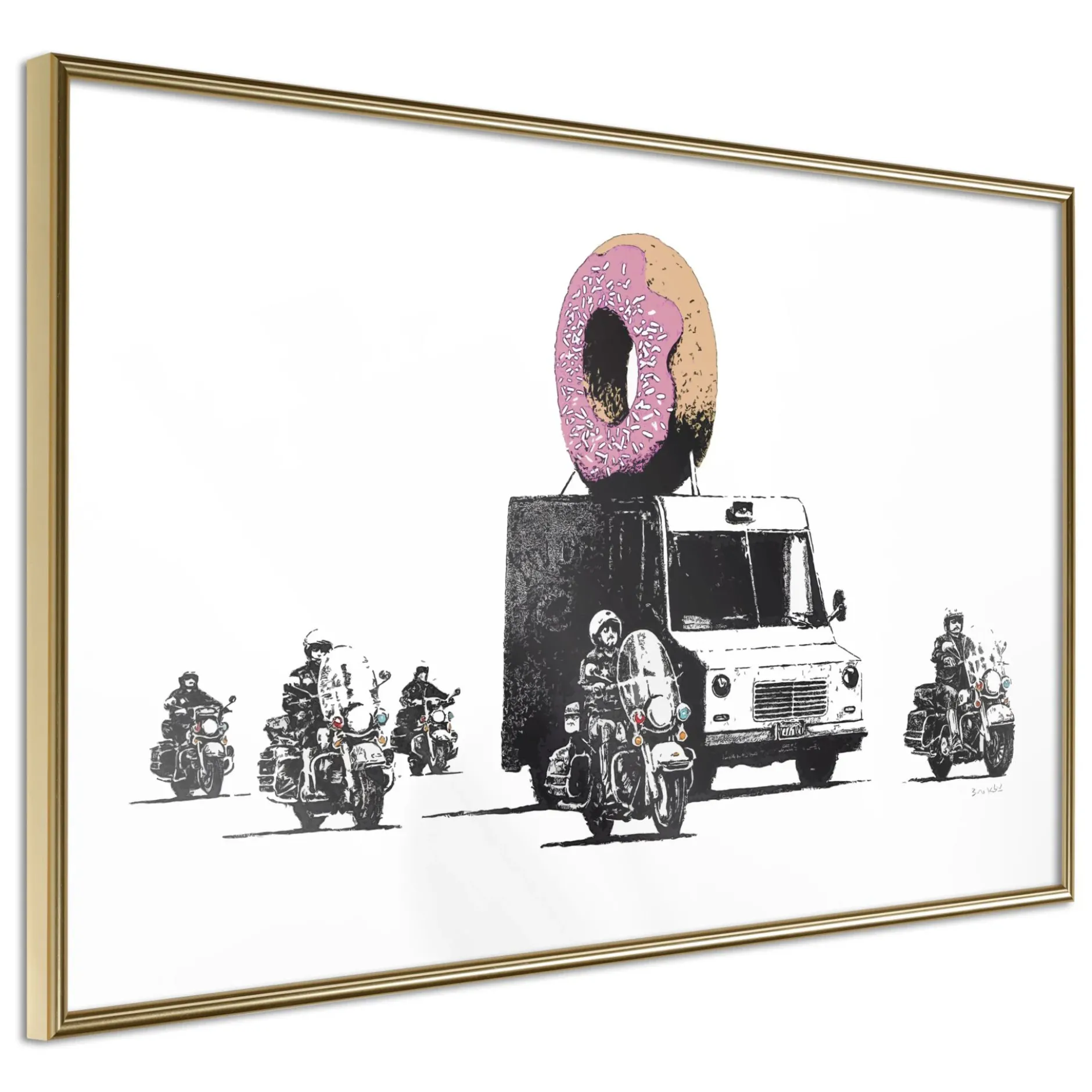 Poster 'Donut Police'