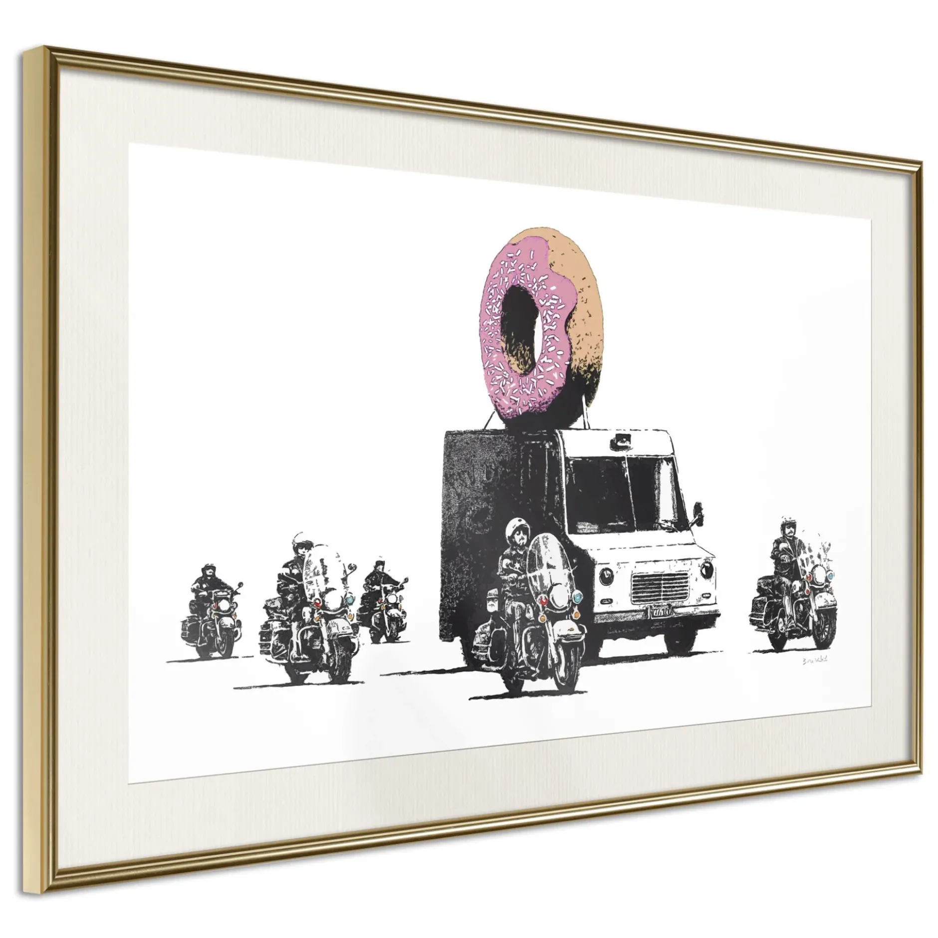 Poster 'Donut Police'
