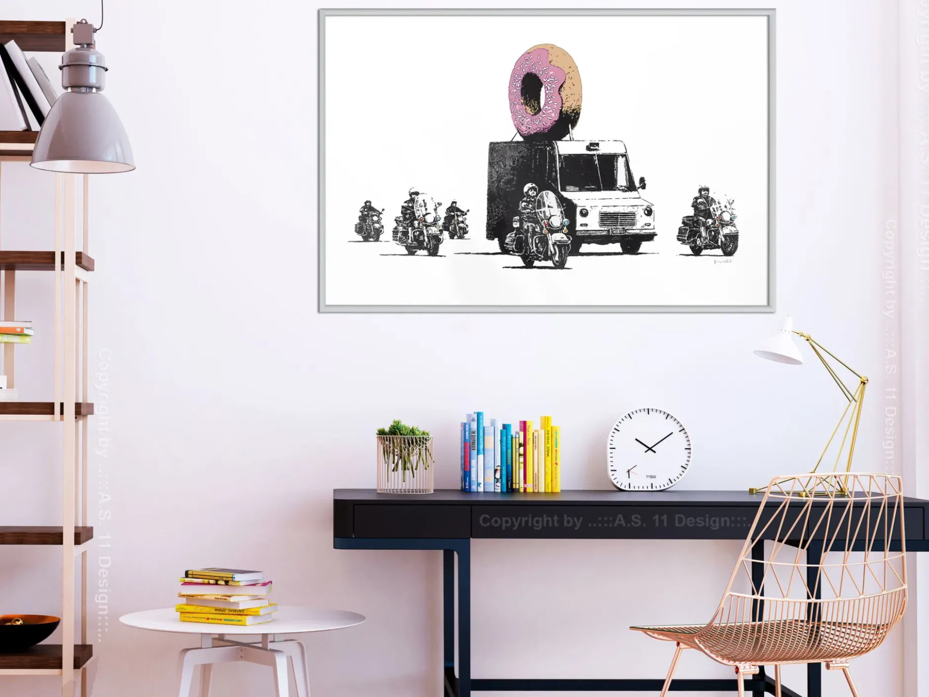 Poster 'Donut Police'