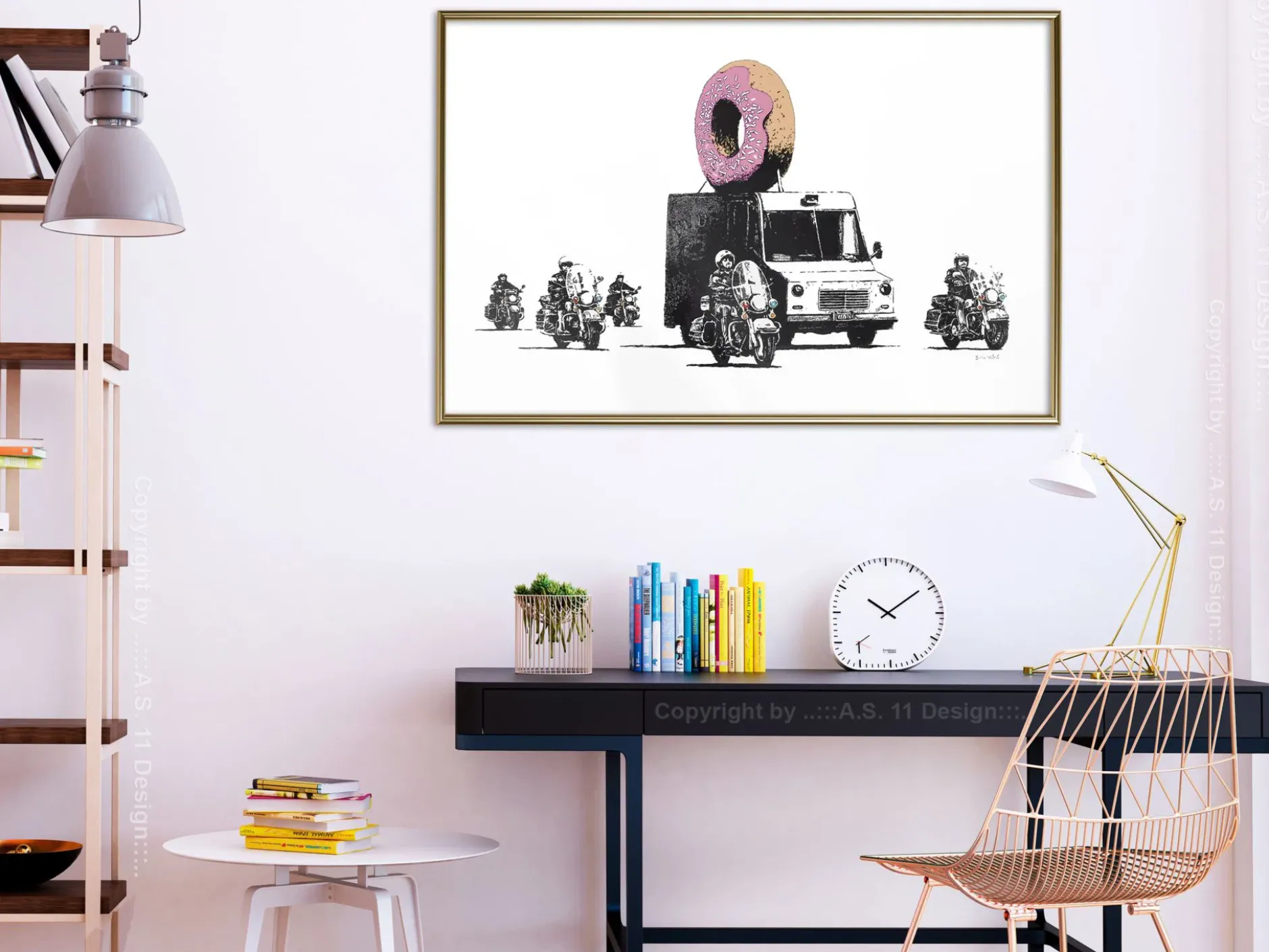 Poster 'Donut Police'