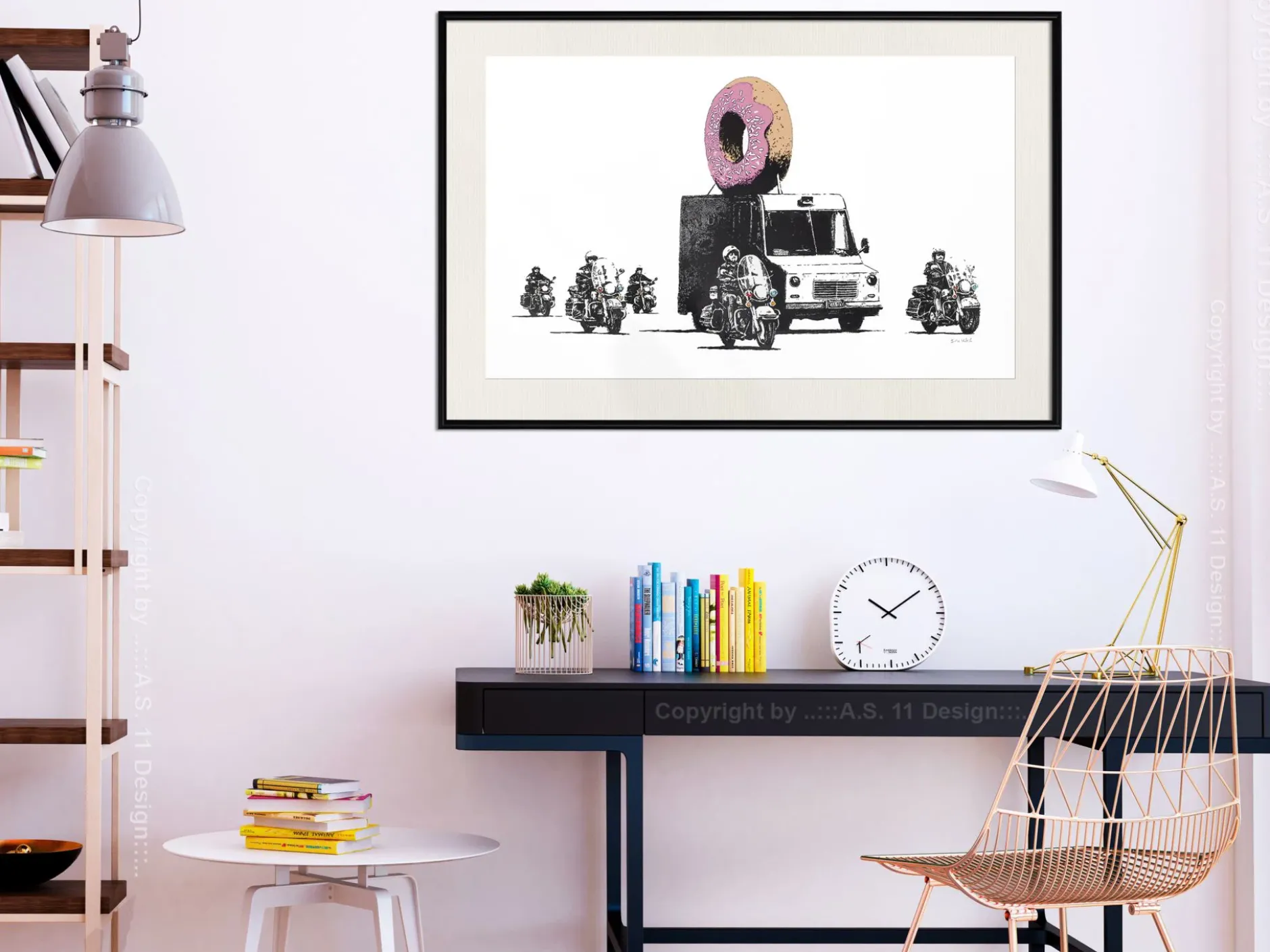 Poster 'Donut Police'