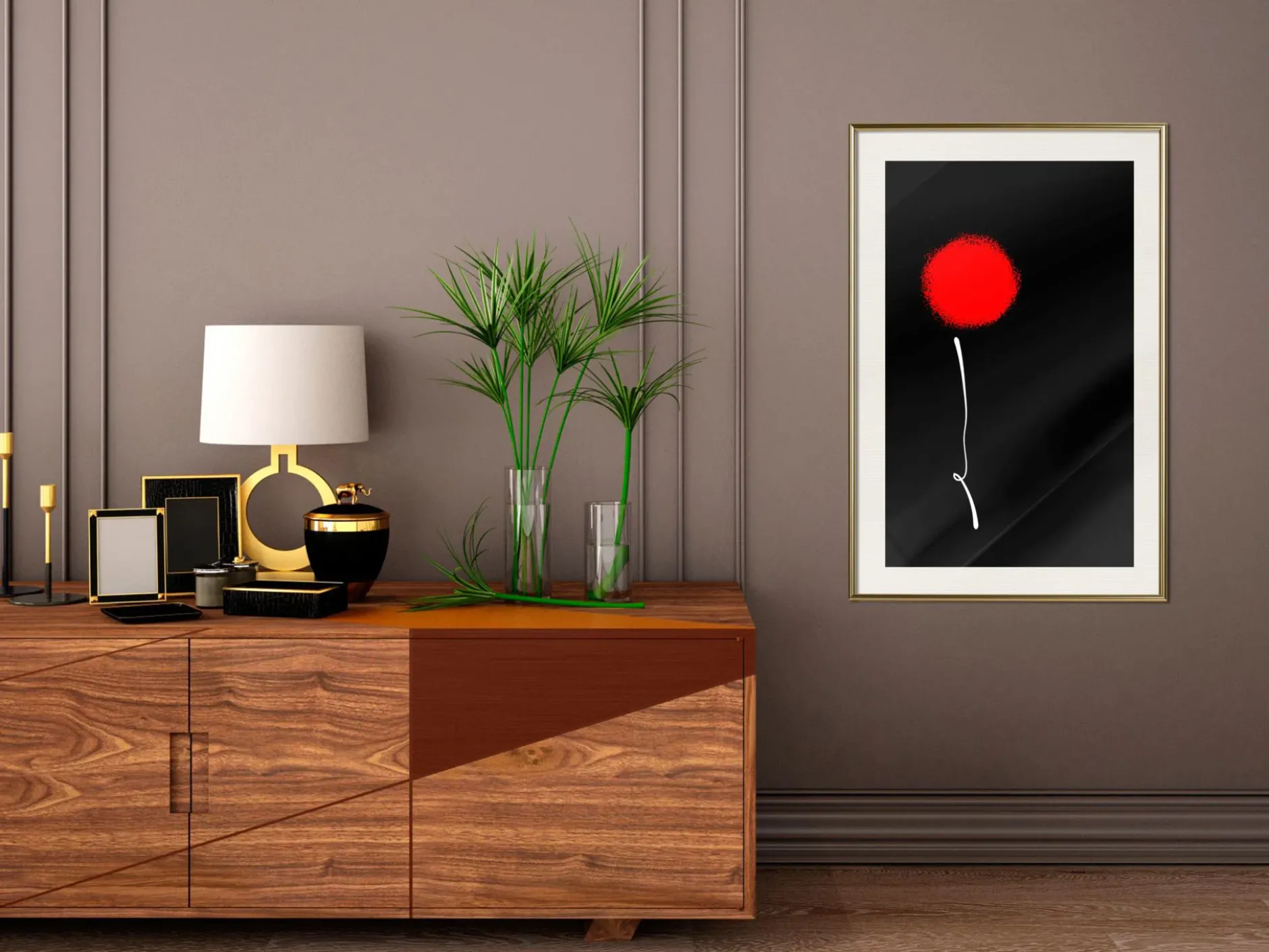 Poster 'Dot and Line'