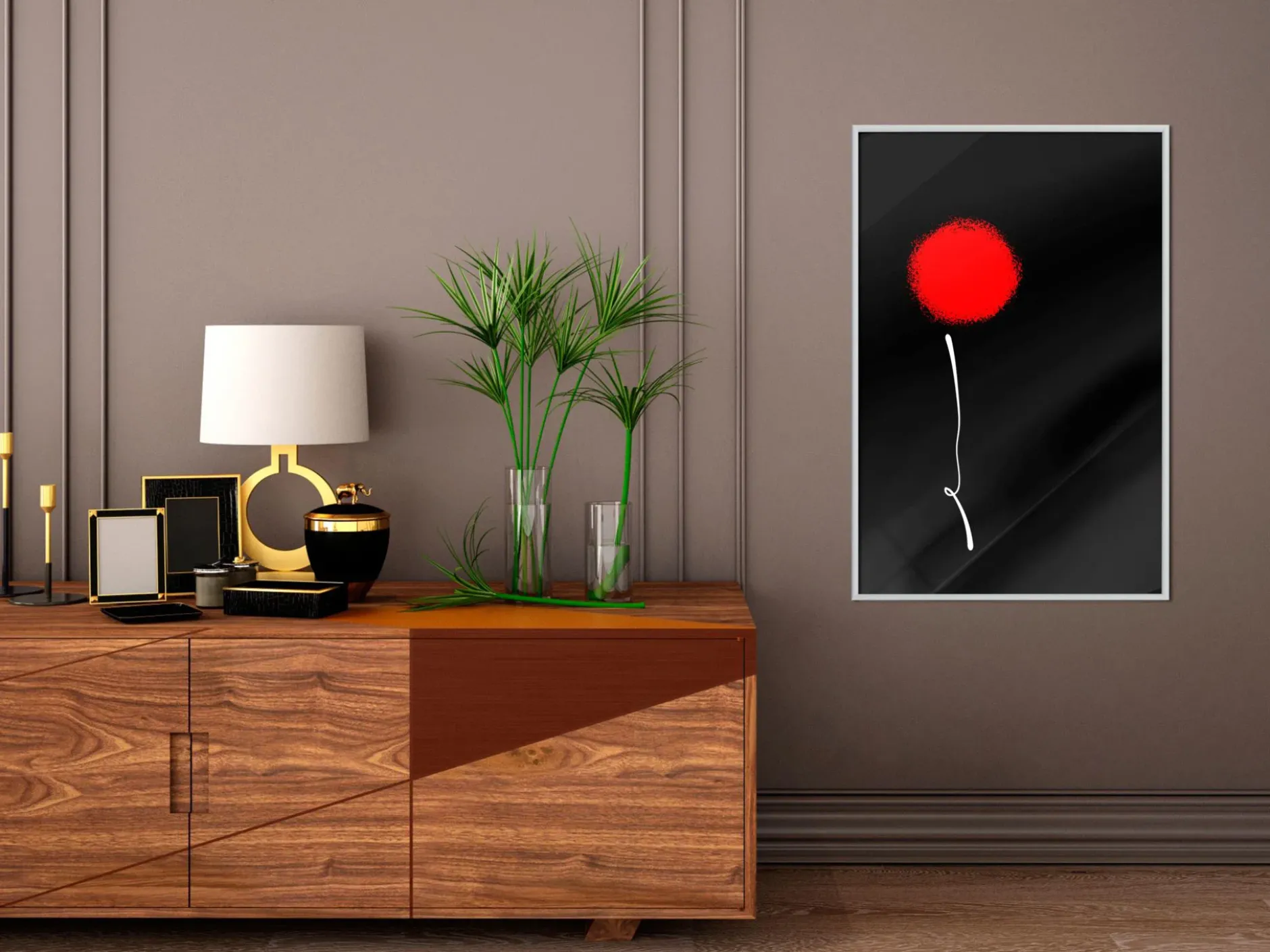 Poster 'Dot and Line'