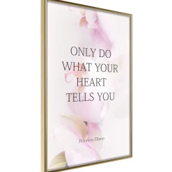 Poster 'Do What Your Heart Tells'