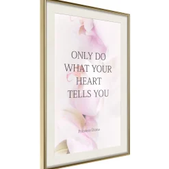 Poster 'Do What Your Heart Tells'
