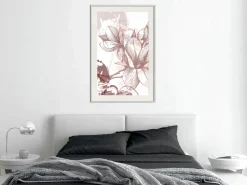 Poster 'Drawn Flower'