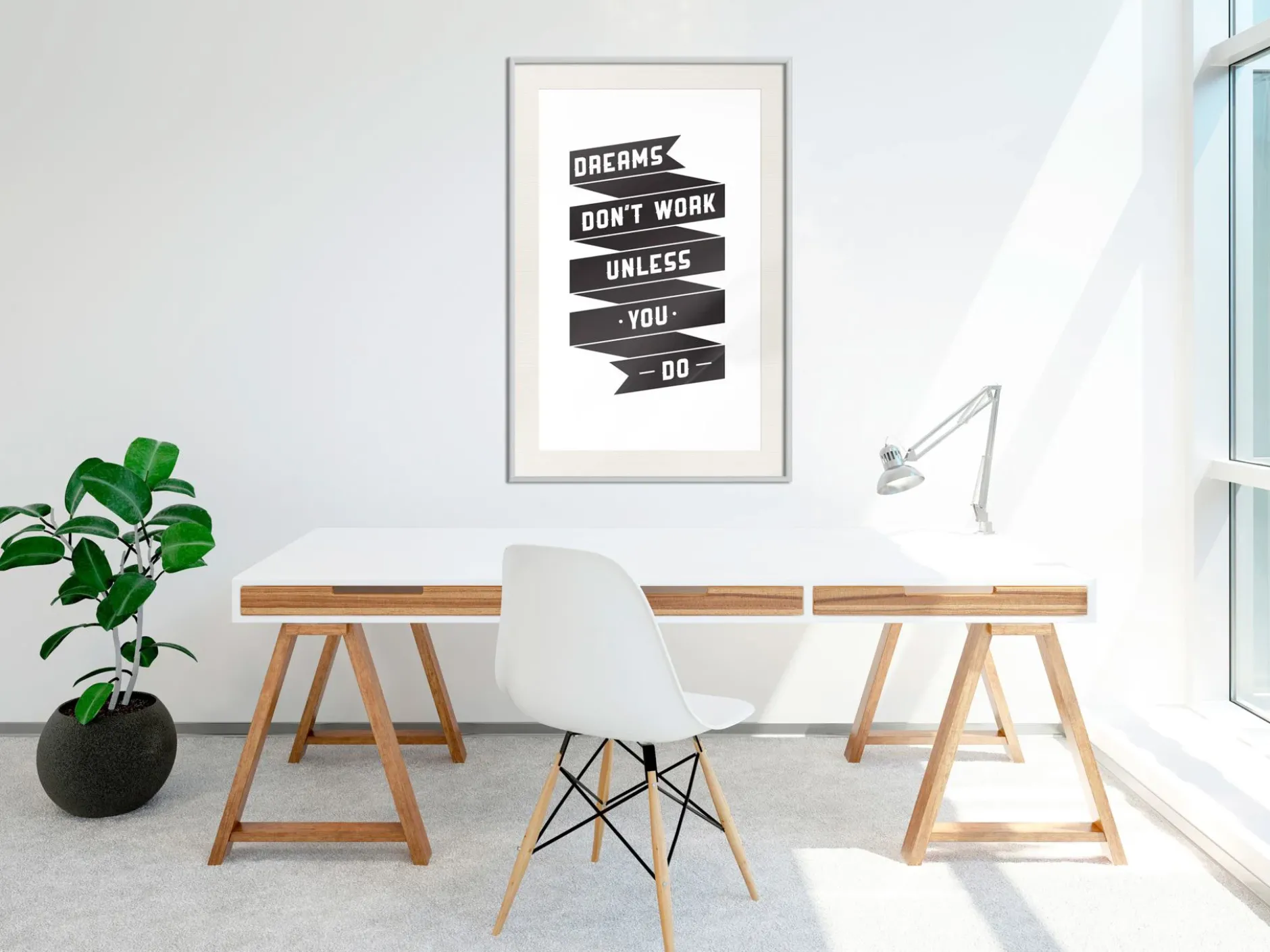 Poster 'Dreams don't work'