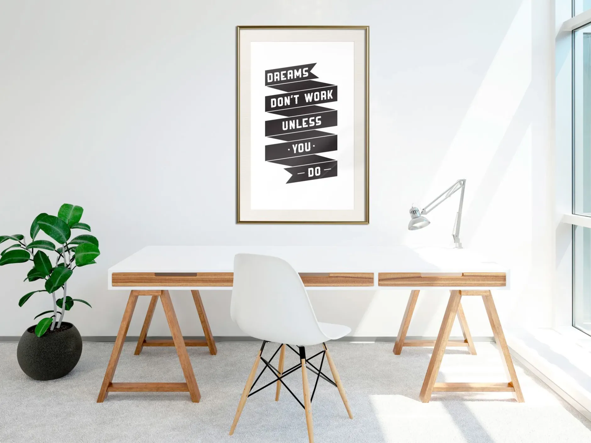 Poster 'Dreams don't work'