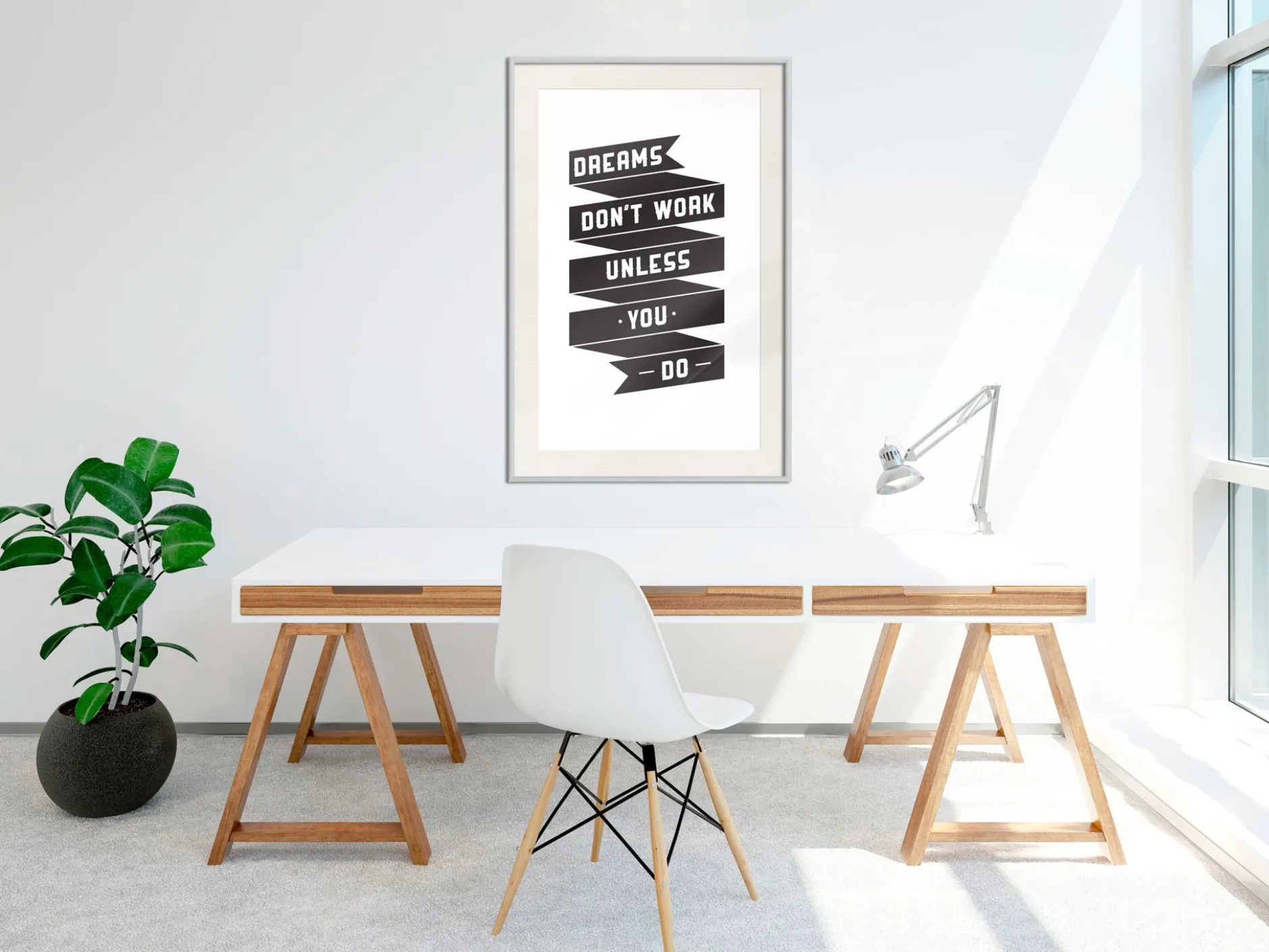 Poster 'Dreams don't work'