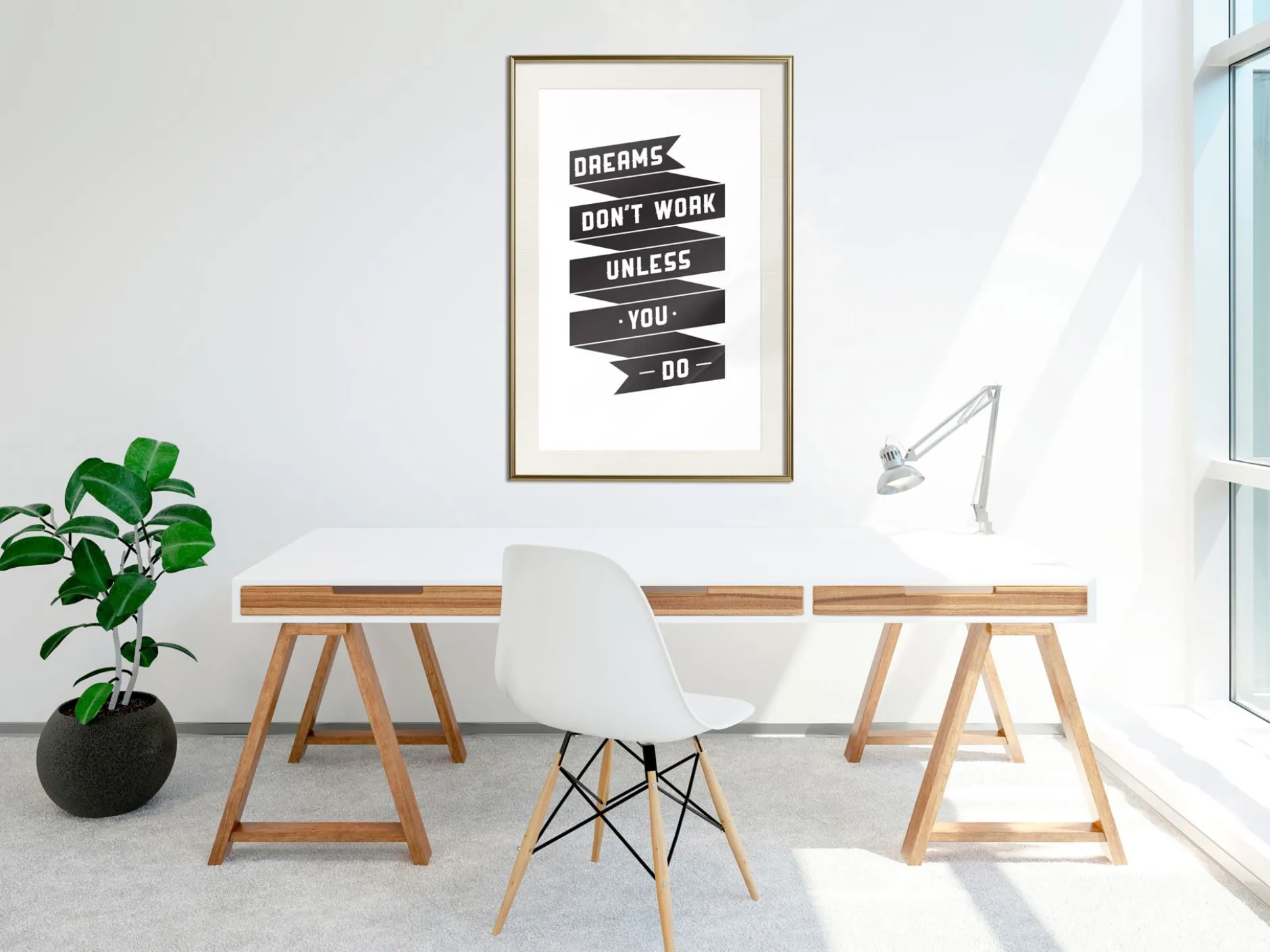 Poster 'Dreams don't work'