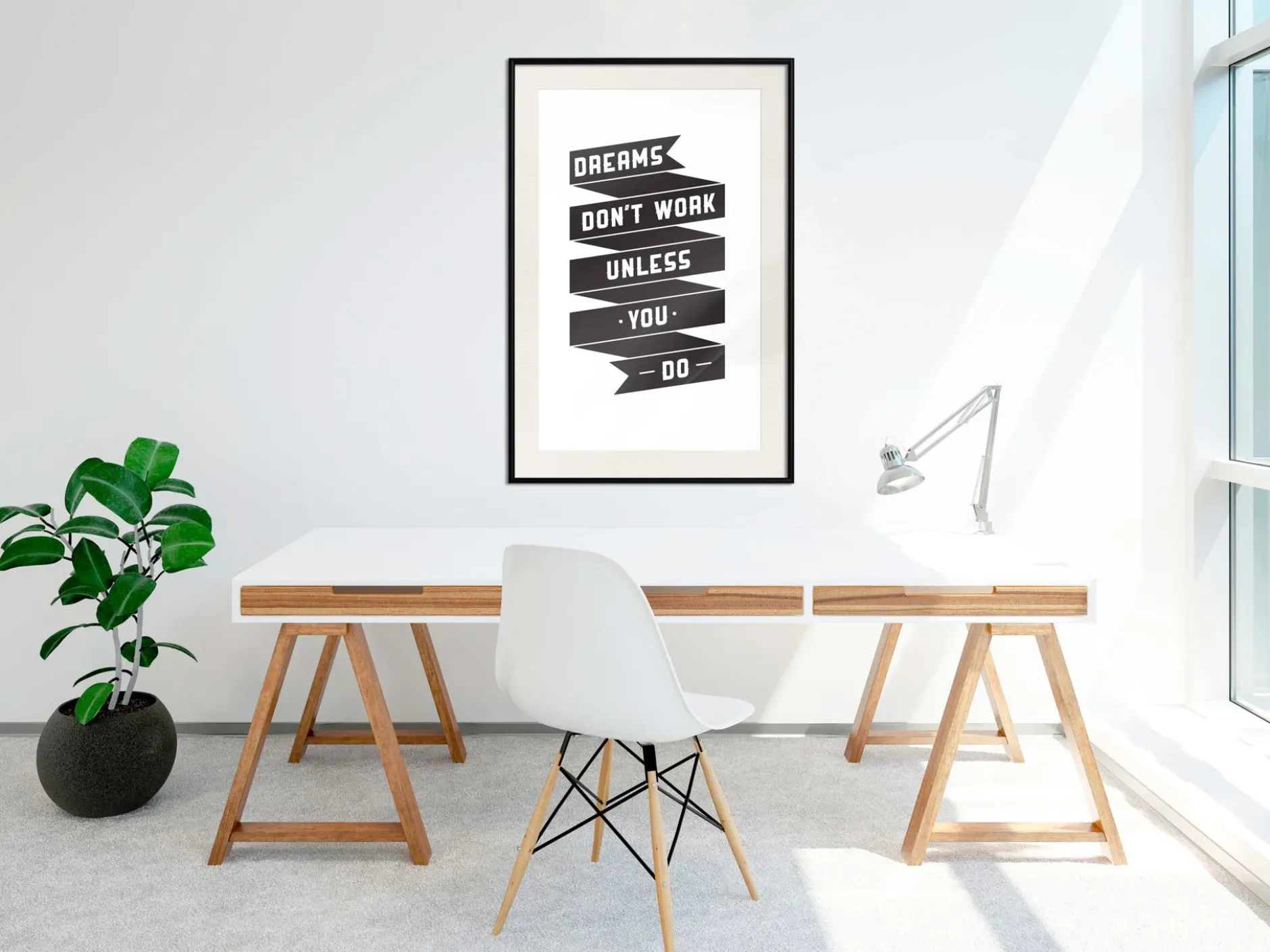 Poster 'Dreams don't work'