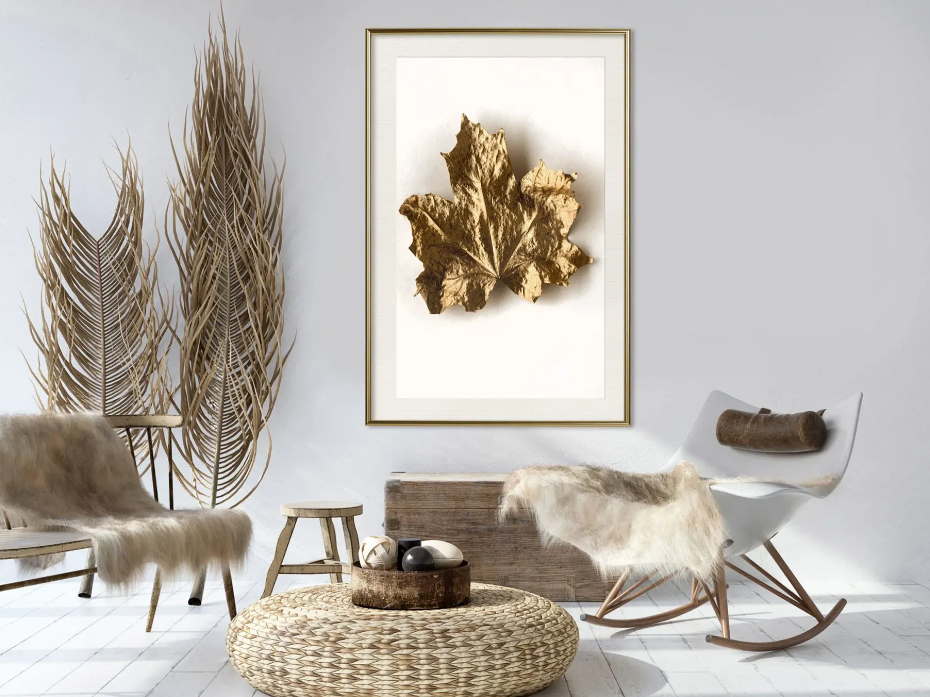 Poster 'Dried Maple Leaf'