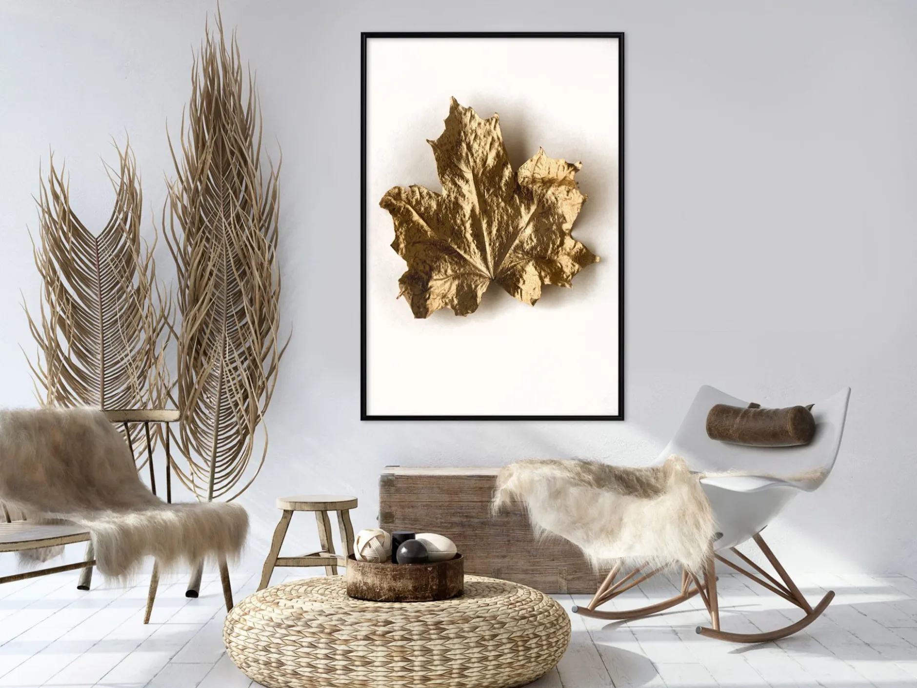 Poster 'Dried Maple Leaf'