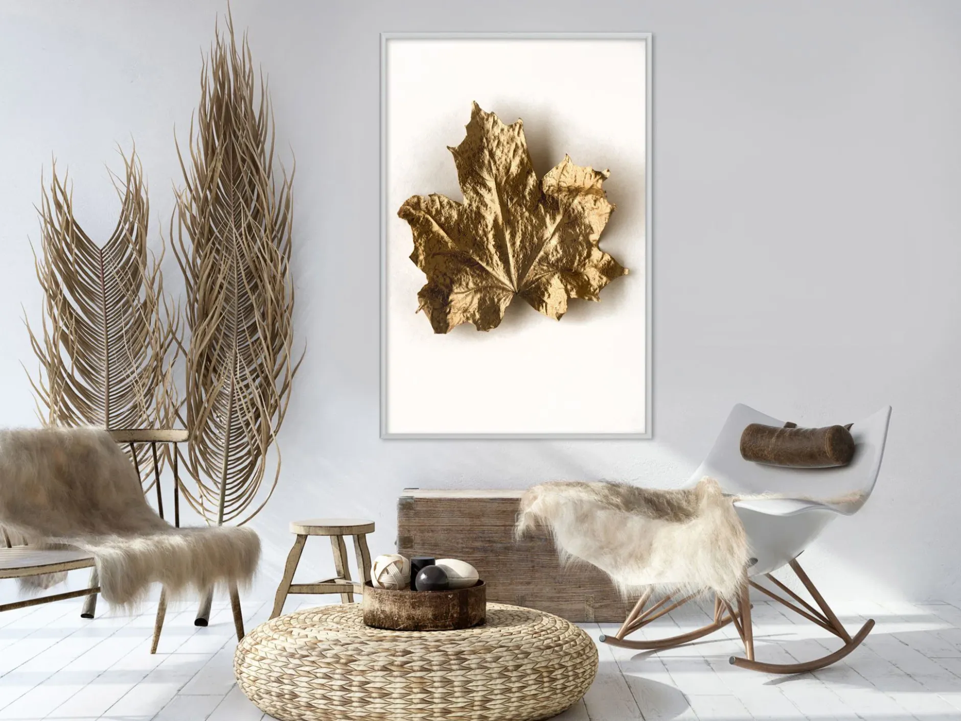 Poster 'Dried Maple Leaf'