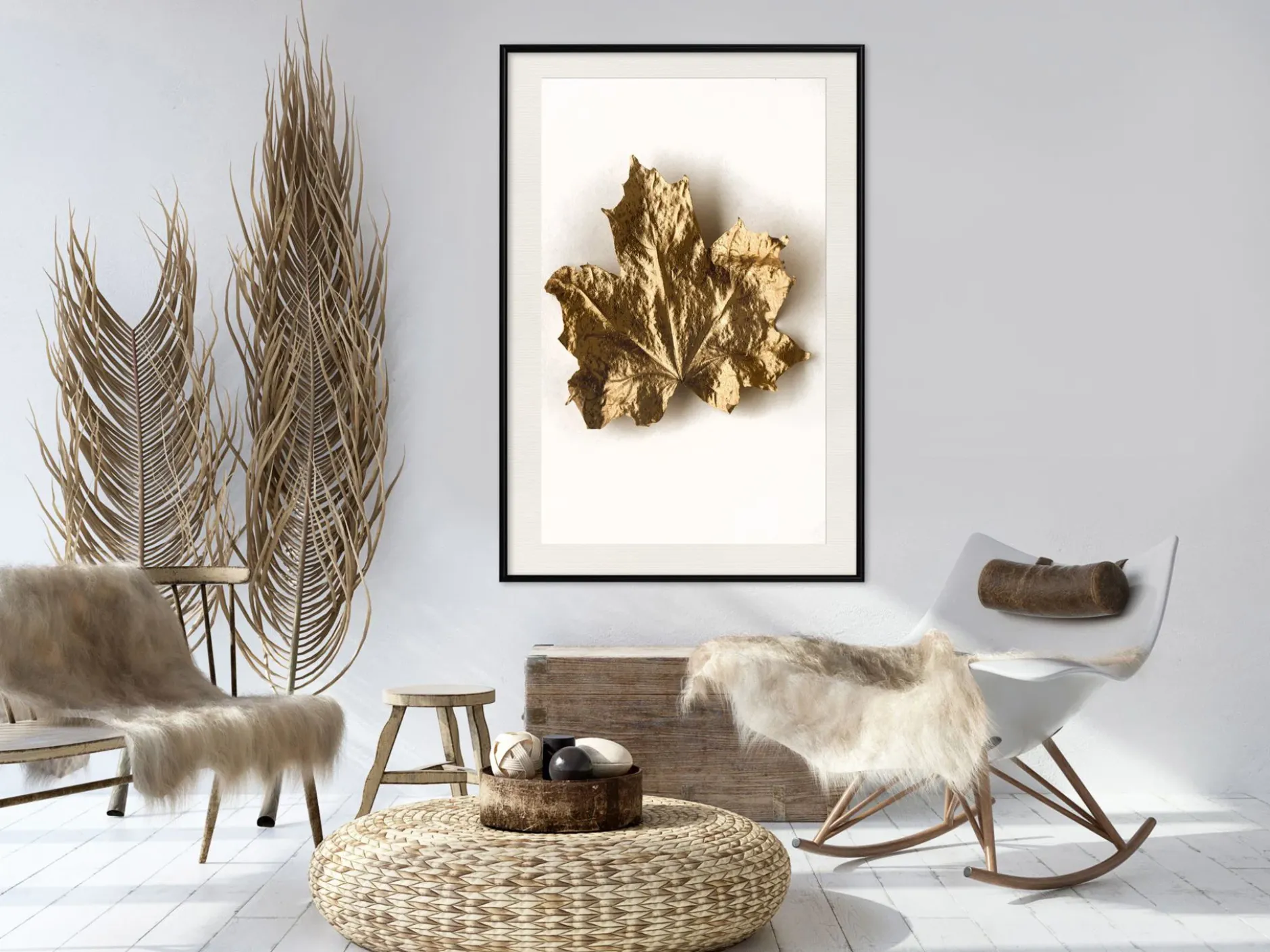 Poster 'Dried Maple Leaf'