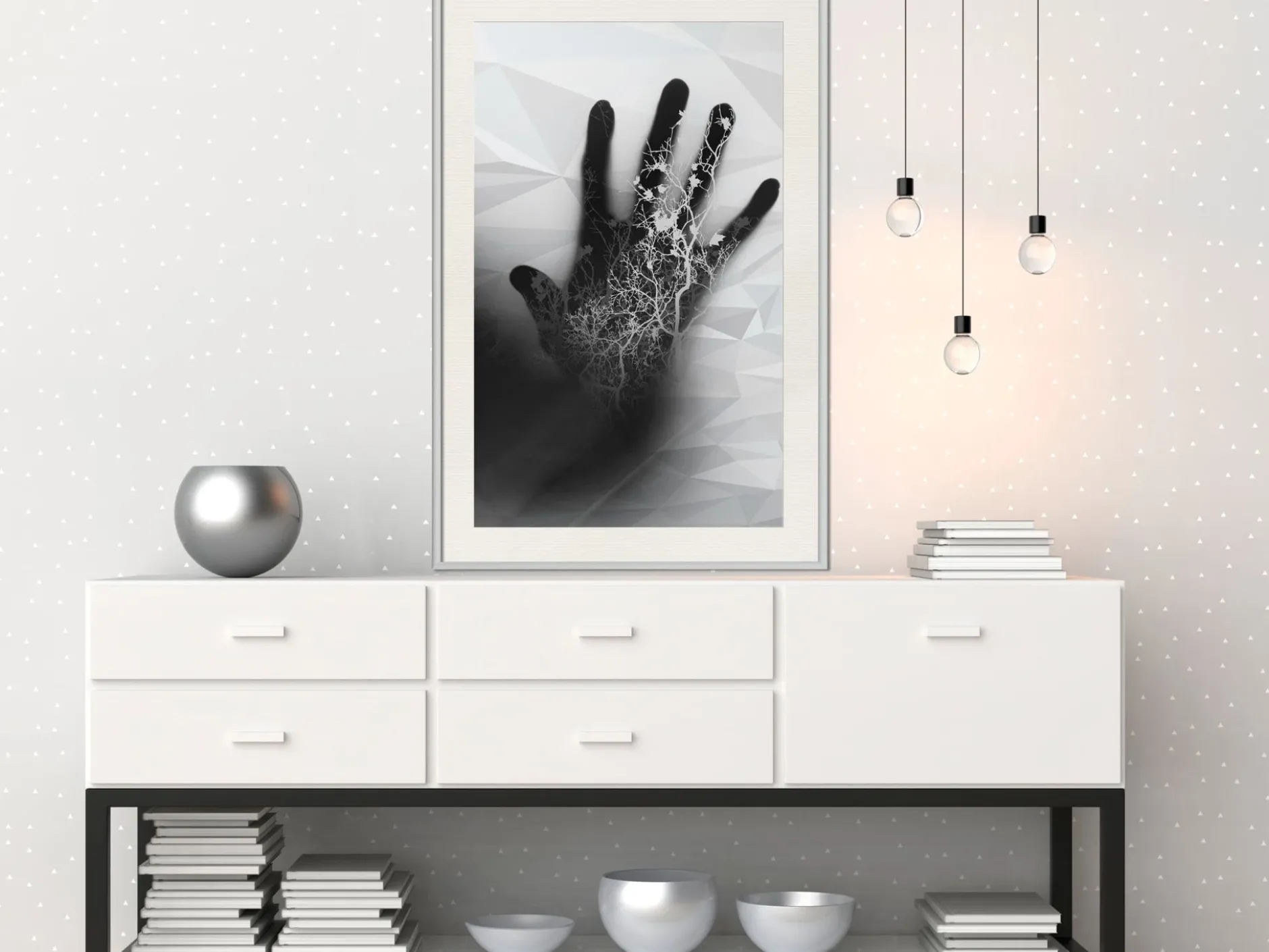 Poster 'Electrifying Touch'
