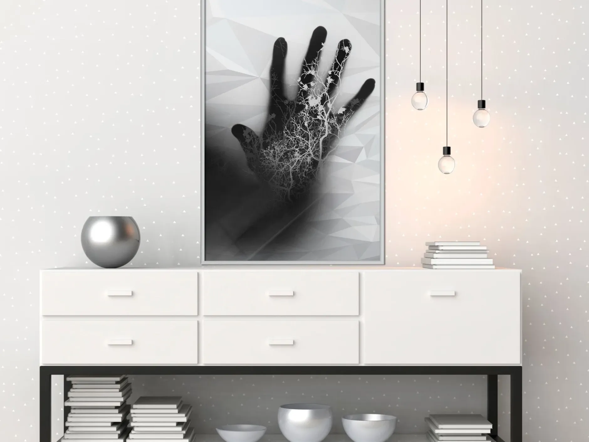 Poster 'Electrifying Touch'