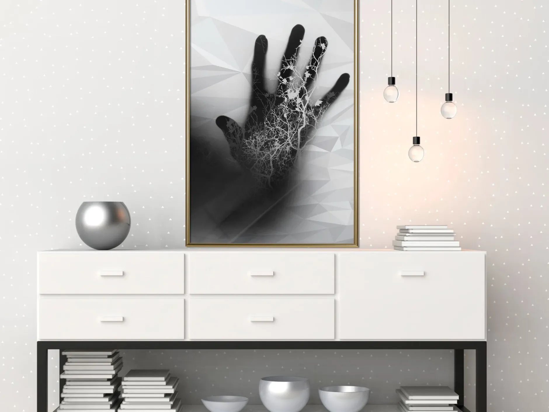 Poster 'Electrifying Touch'
