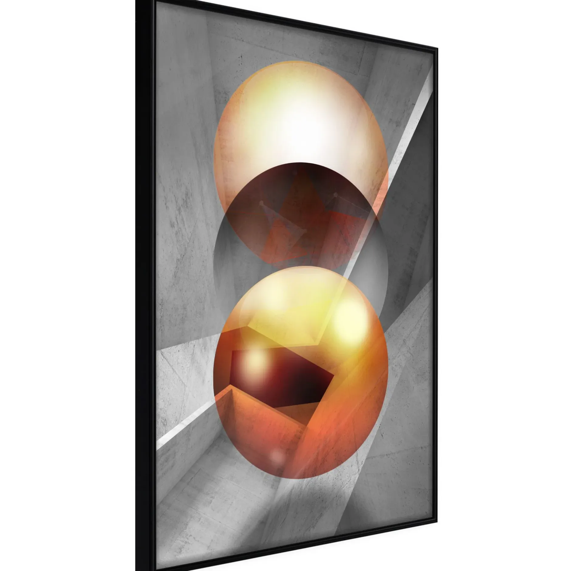 Poster 'Enchanted Globes'