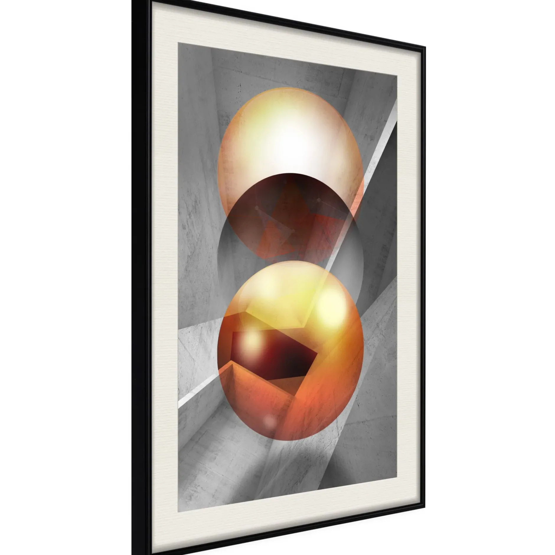 Poster 'Enchanted Globes'