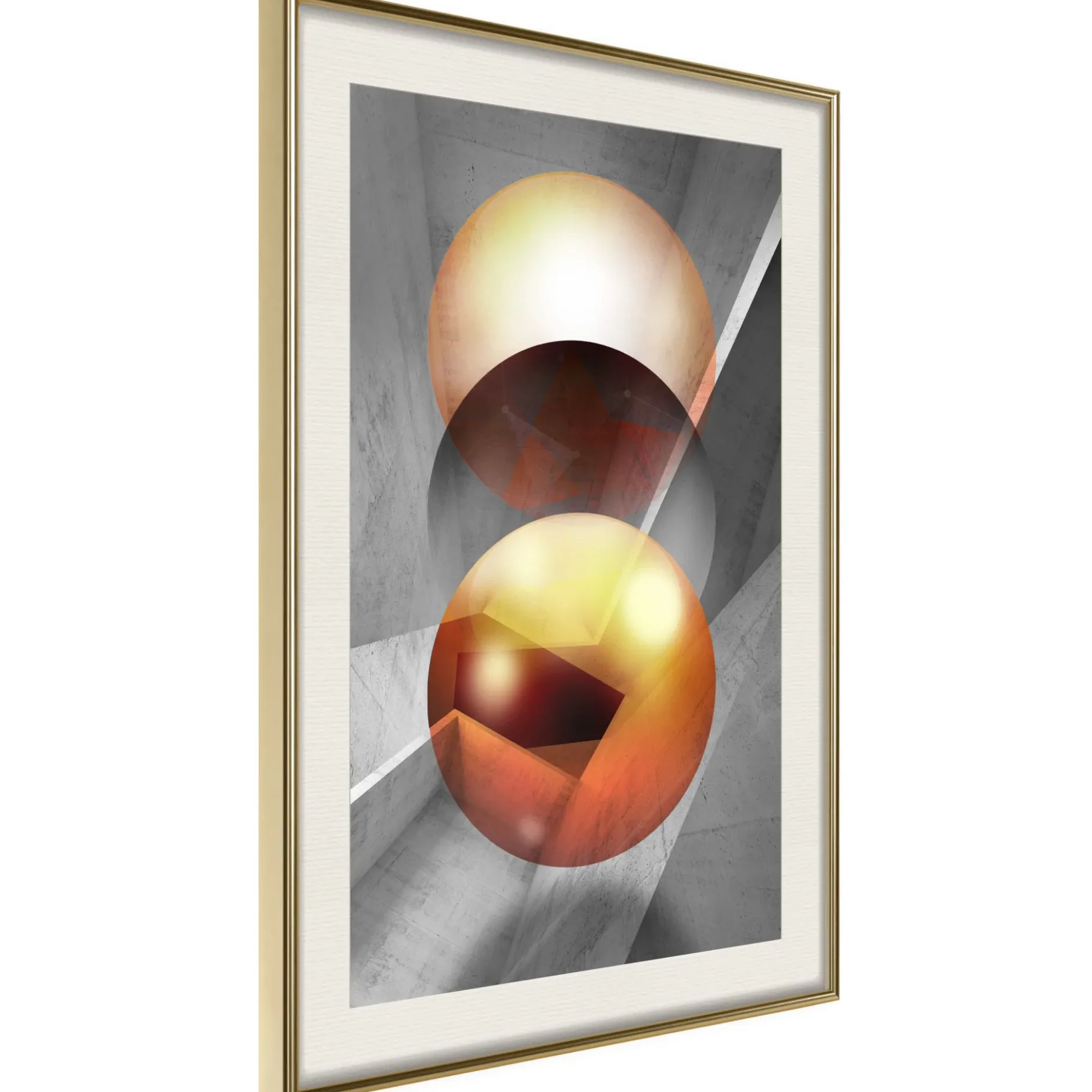 Poster 'Enchanted Globes'