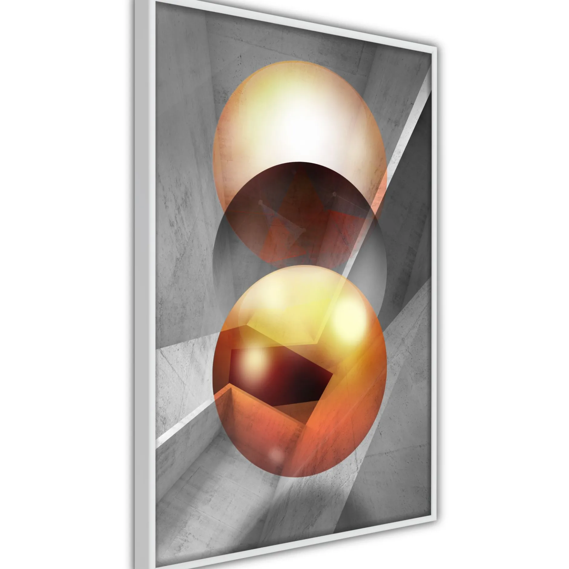 Poster 'Enchanted Globes'