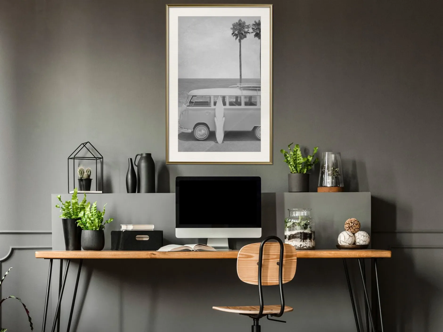 Poster 'Hippie Van II'