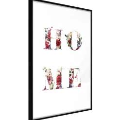 Poster 'Home in Flowers'