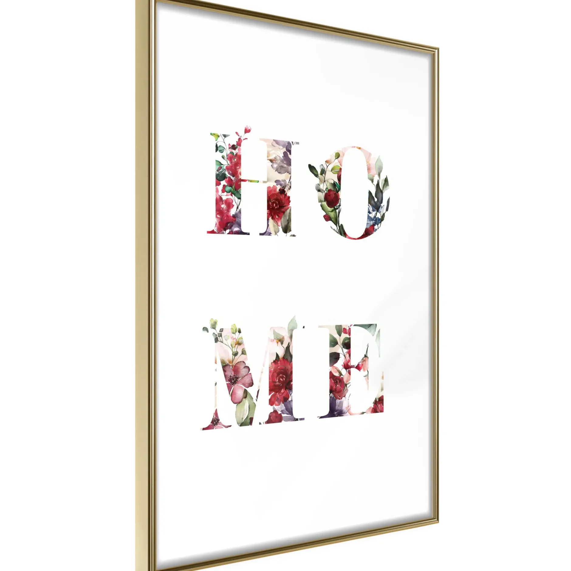 Poster 'Home in Flowers'