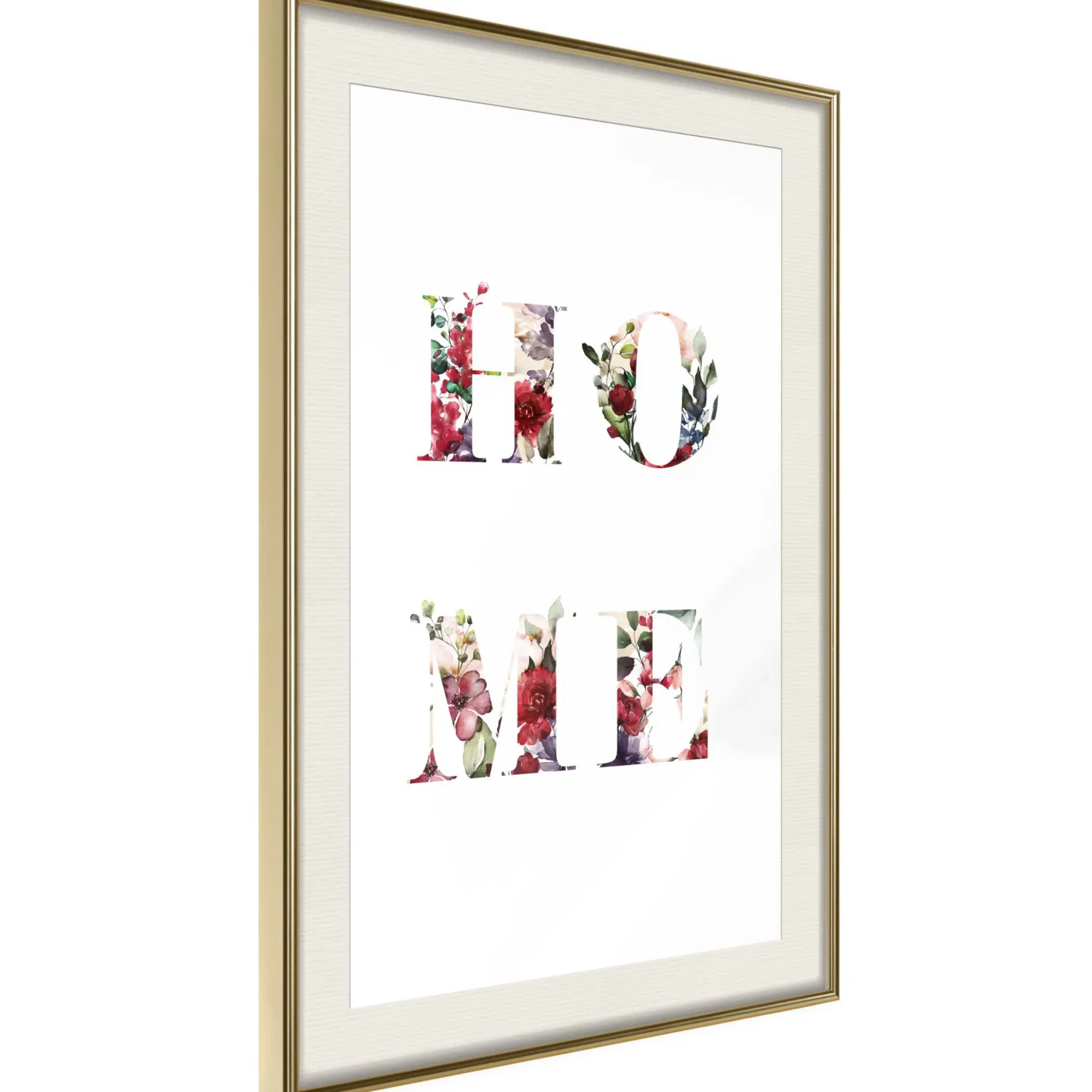Poster 'Home in Flowers'