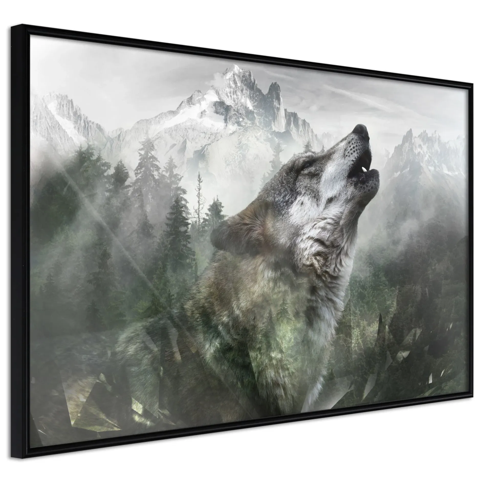 Poster 'Howling Wolf'