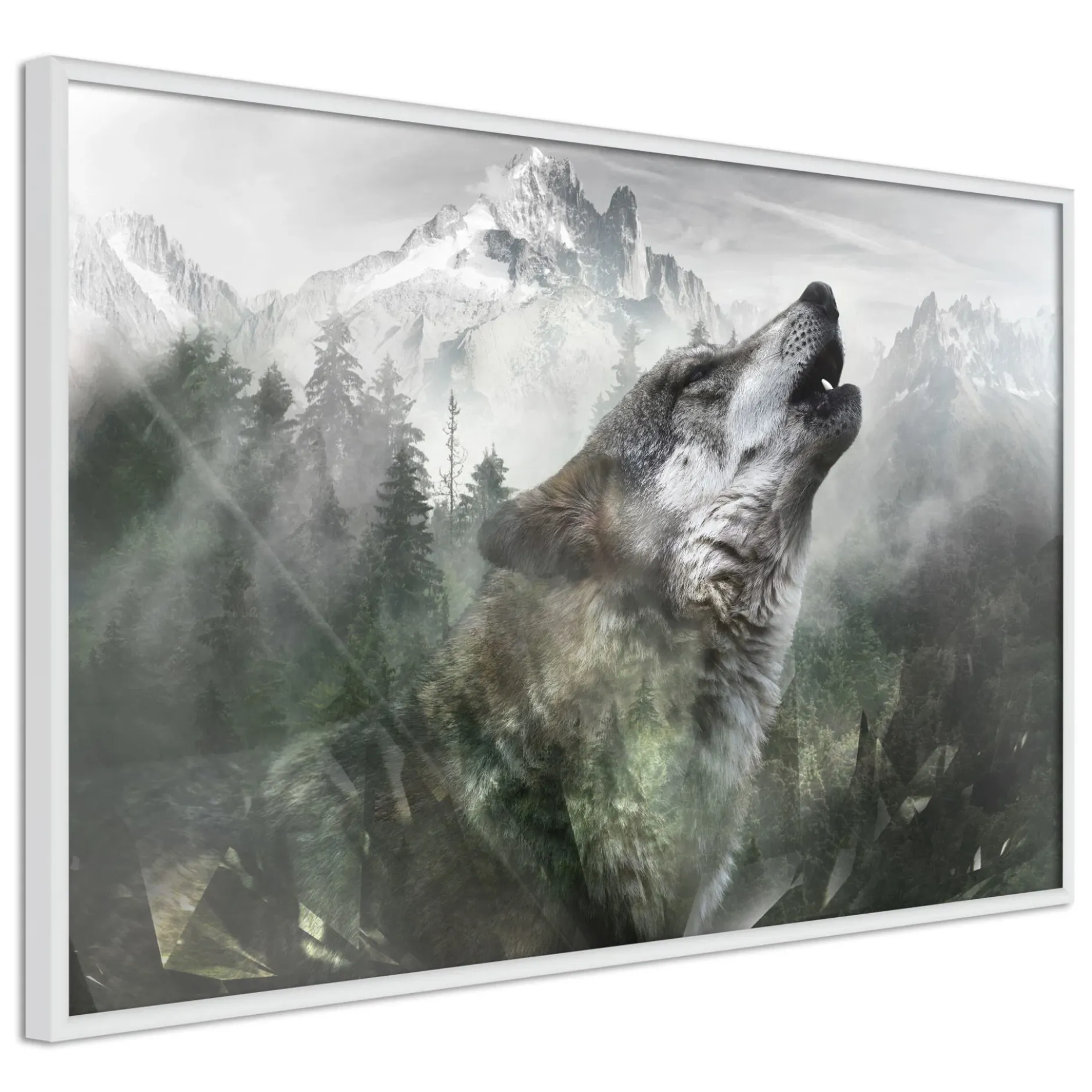 Poster 'Howling Wolf'