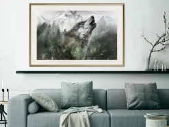 Poster 'Howling Wolf'
