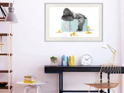 Poster 'Hungry Gorilla'
