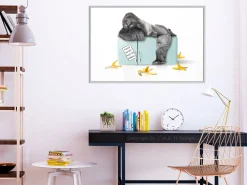 Poster 'Hungry Gorilla'
