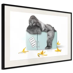 Poster 'Hungry Gorilla'