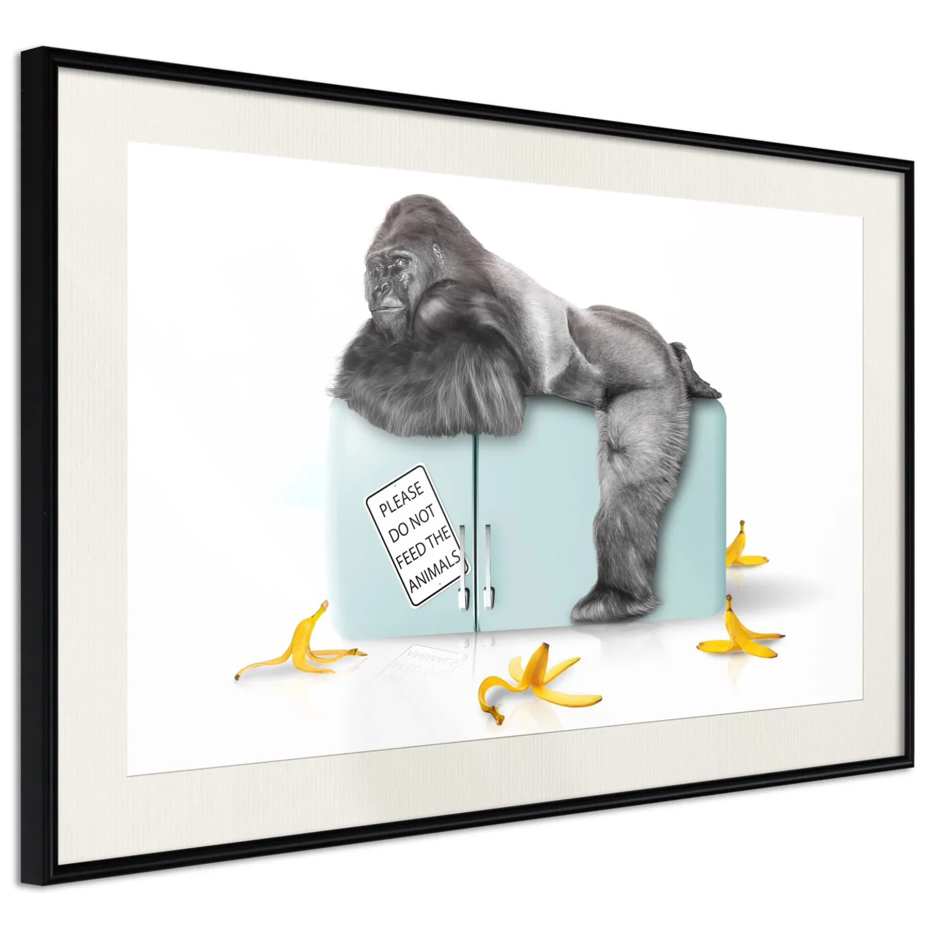Poster 'Hungry Gorilla'
