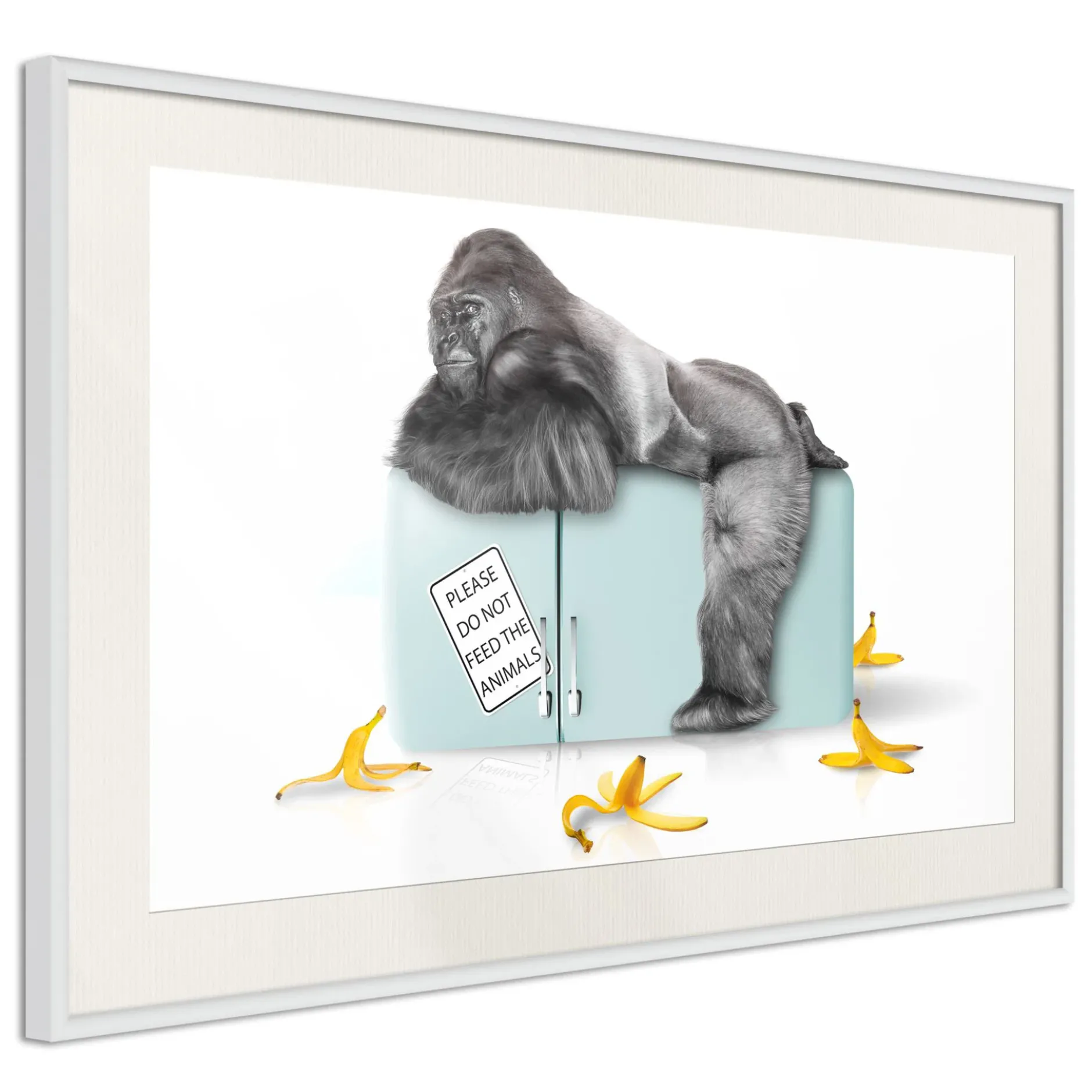 Poster 'Hungry Gorilla'