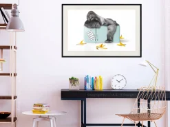 Poster 'Hungry Gorilla'