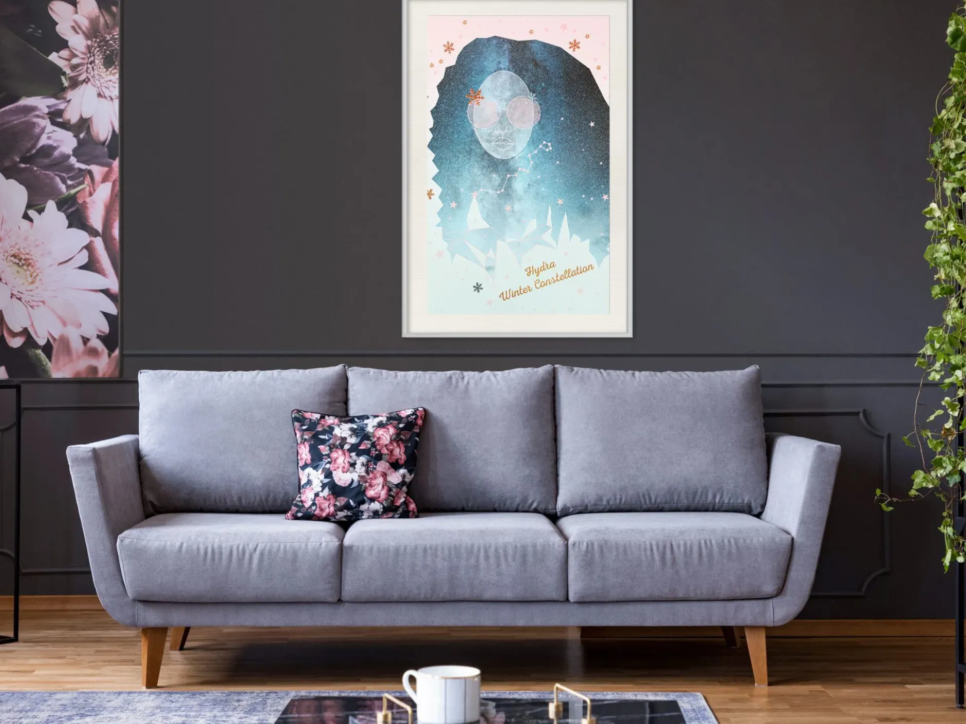 Poster 'Hydra Winter Constellation'