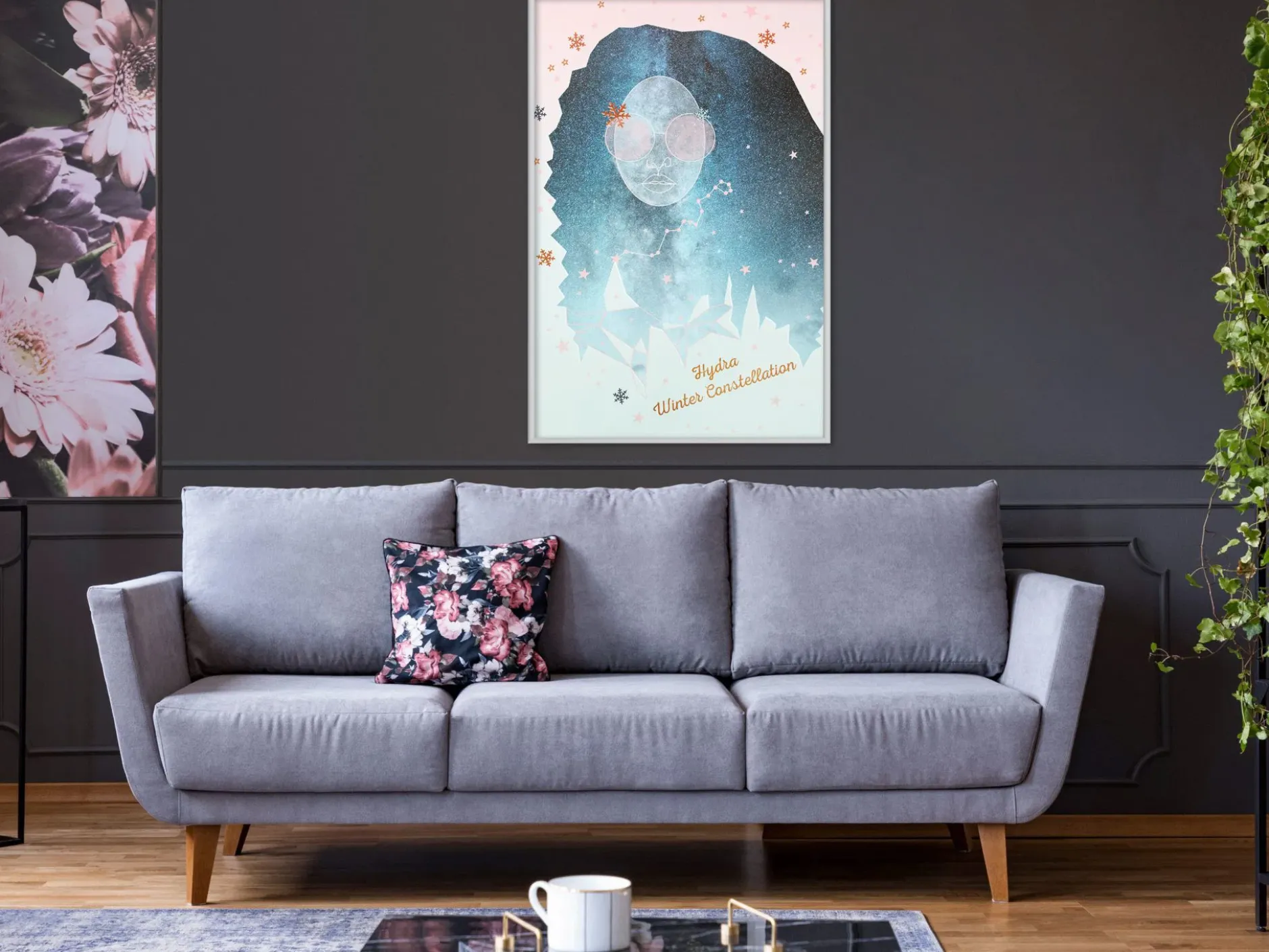 Poster 'Hydra Winter Constellation'