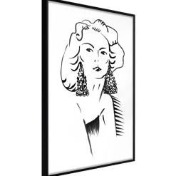 Poster 'Hypnotic Earrings'