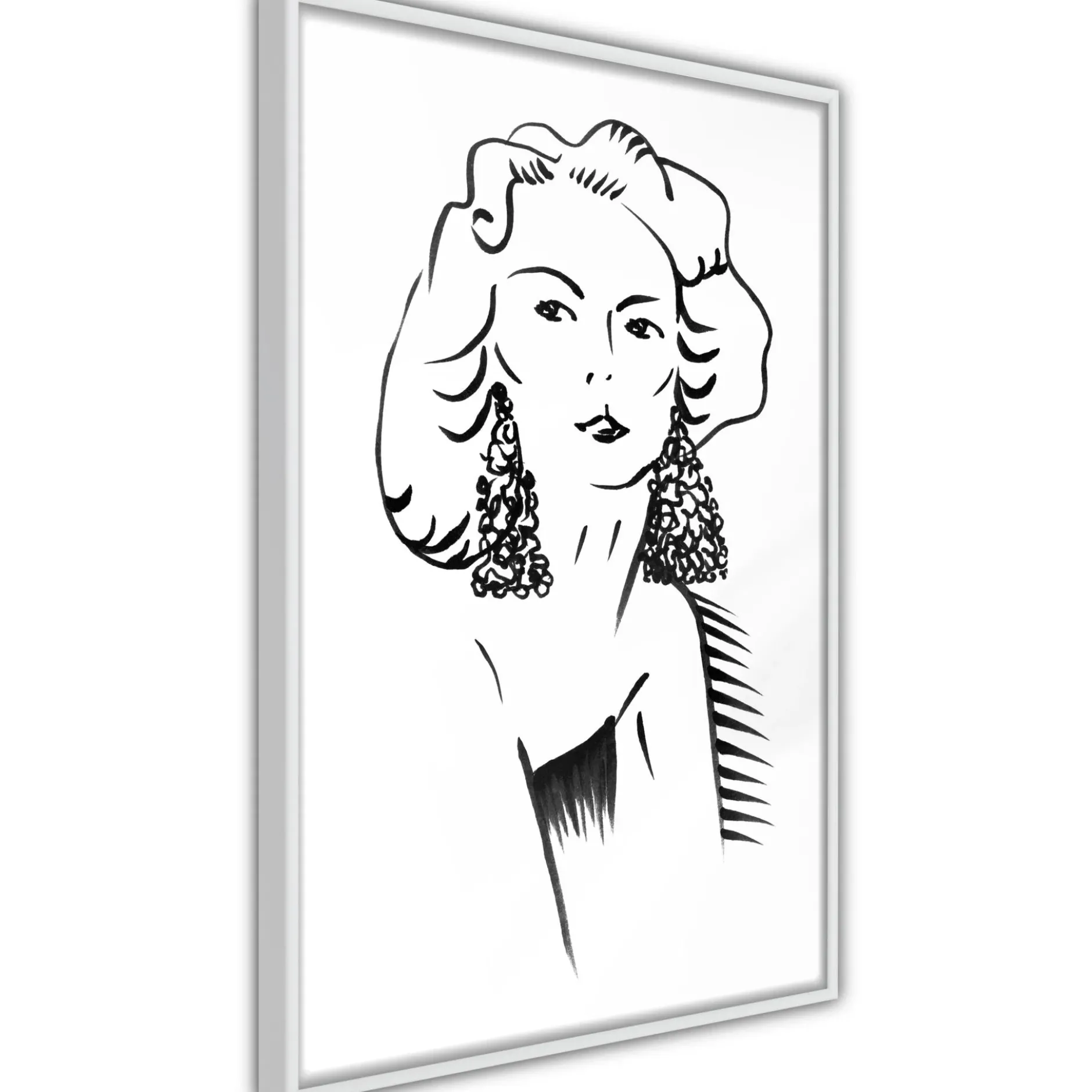 Poster 'Hypnotic Earrings'