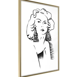 Poster 'Hypnotic Earrings'