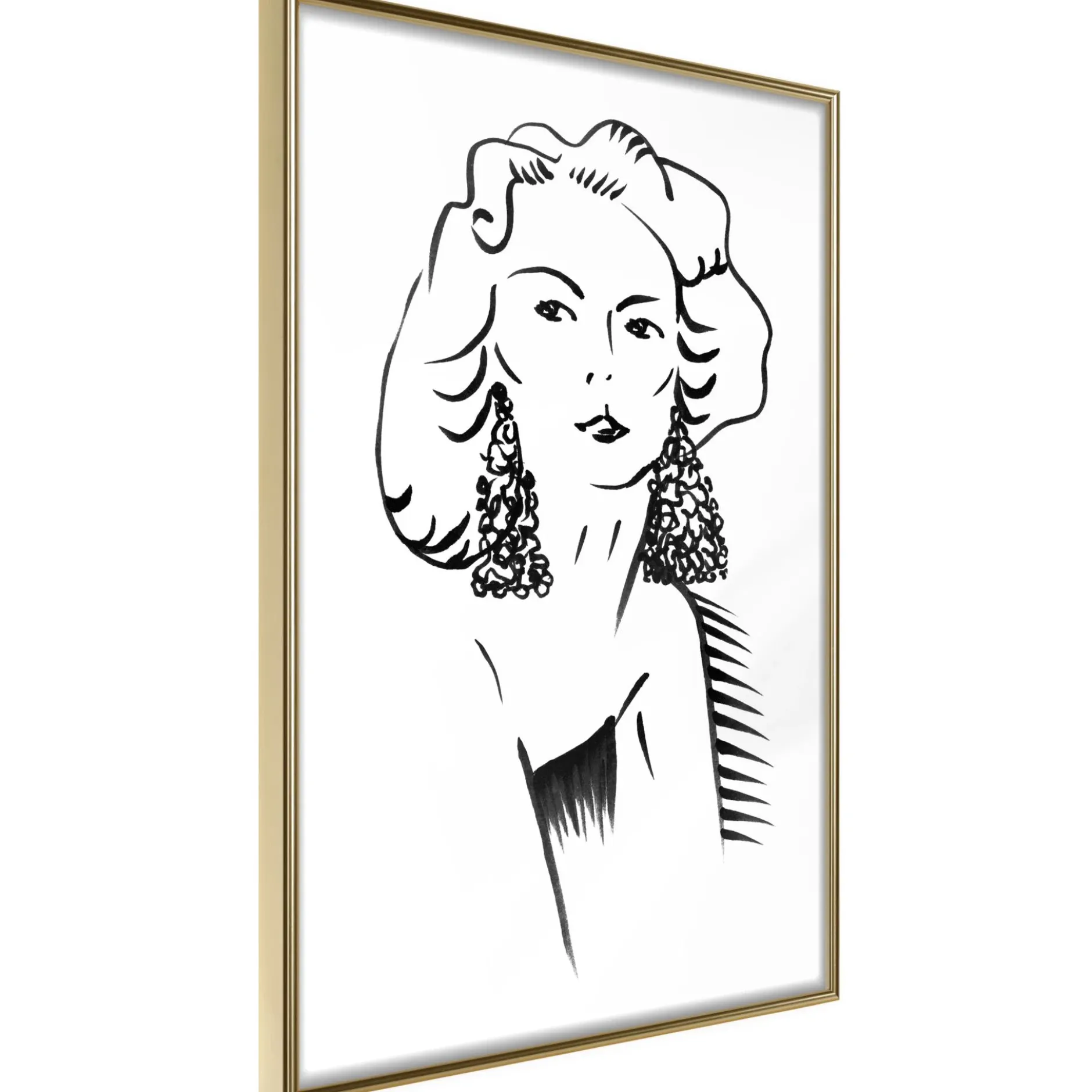 Poster 'Hypnotic Earrings'