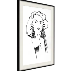 Poster 'Hypnotic Earrings'