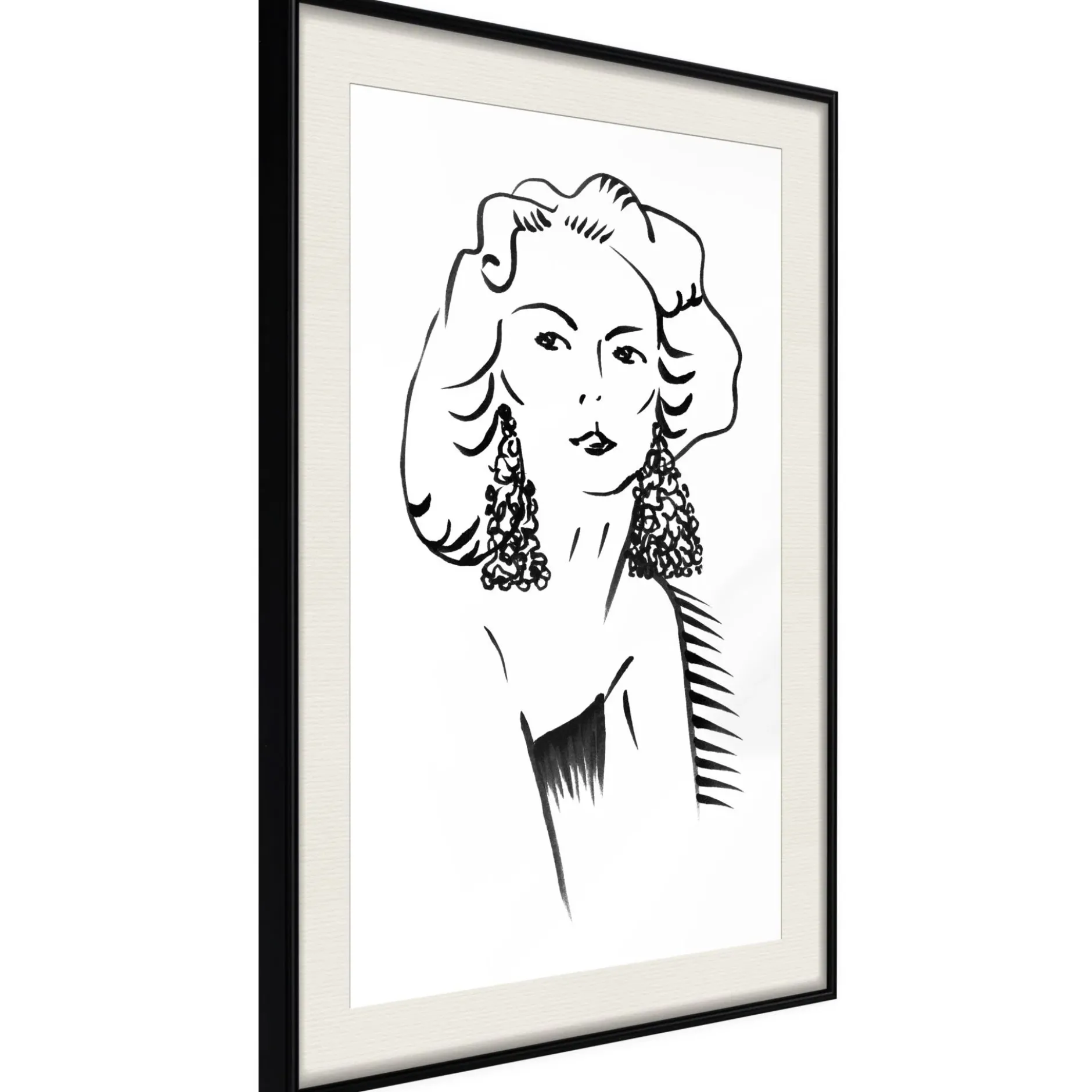 Poster 'Hypnotic Earrings'