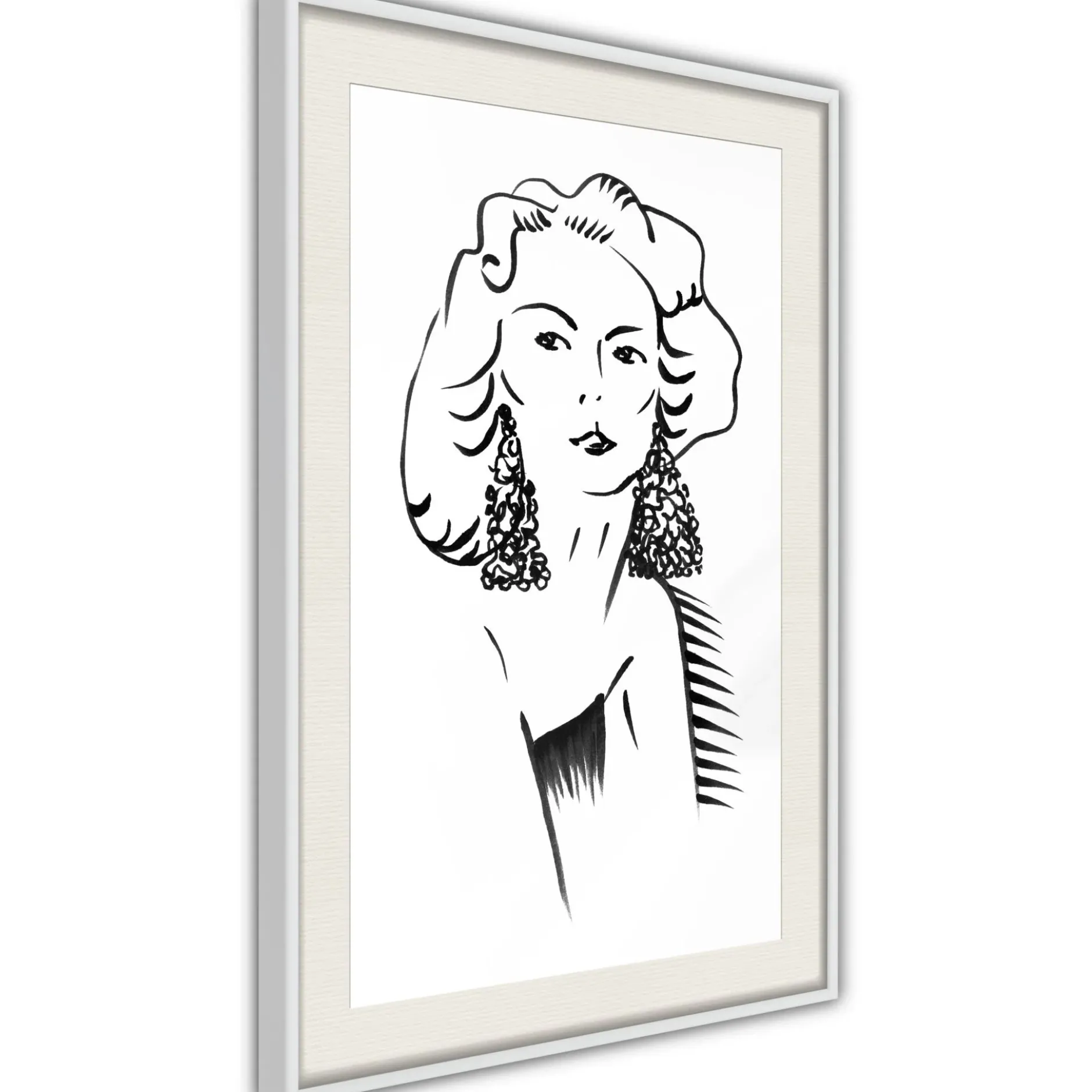 Poster 'Hypnotic Earrings'