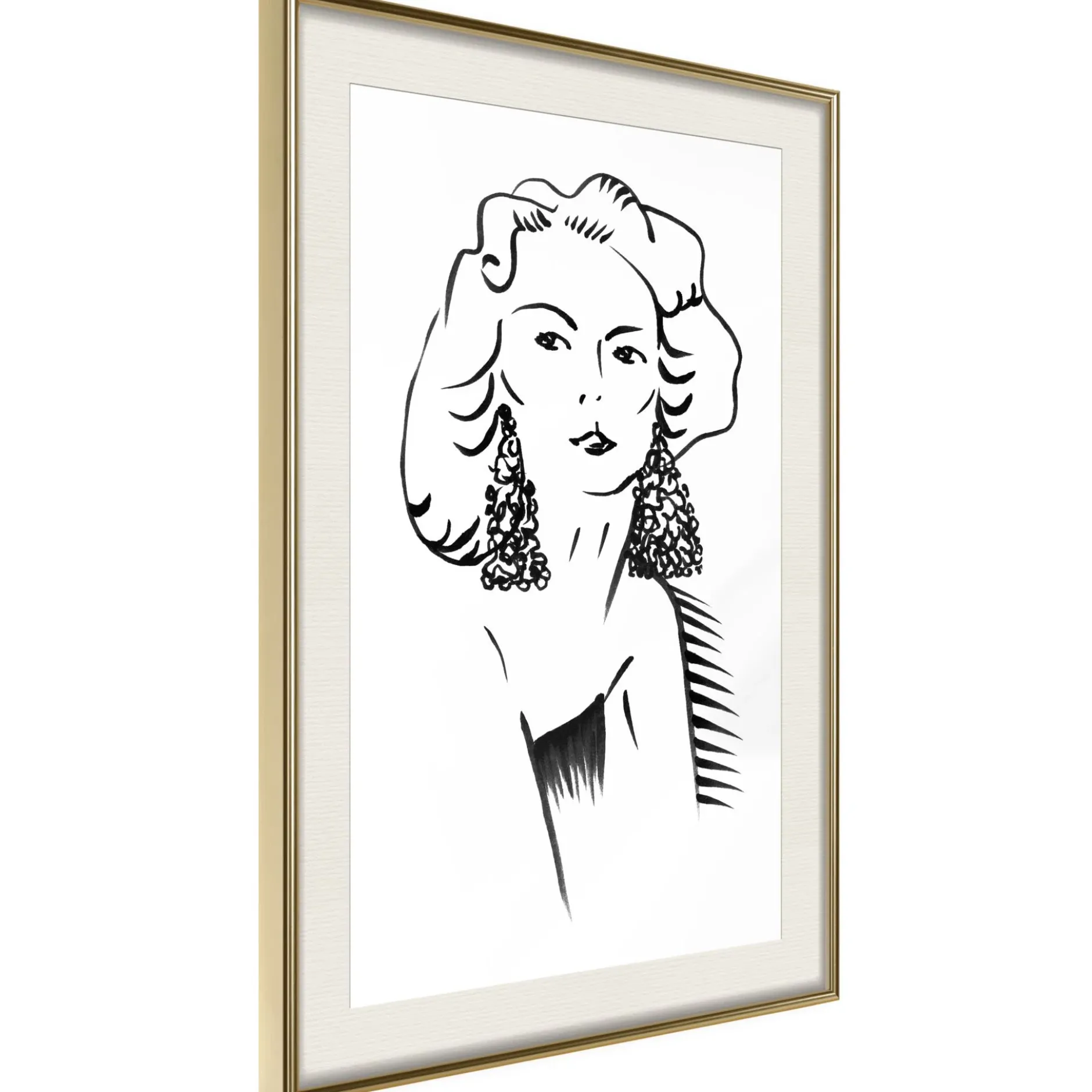 Poster 'Hypnotic Earrings'