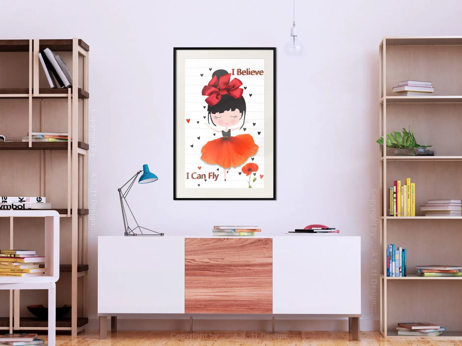 Poster 'I Believe I Can Fly'